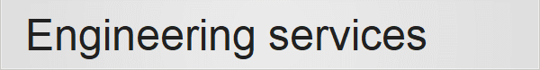 Engineering services