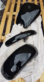 tank and guards painted